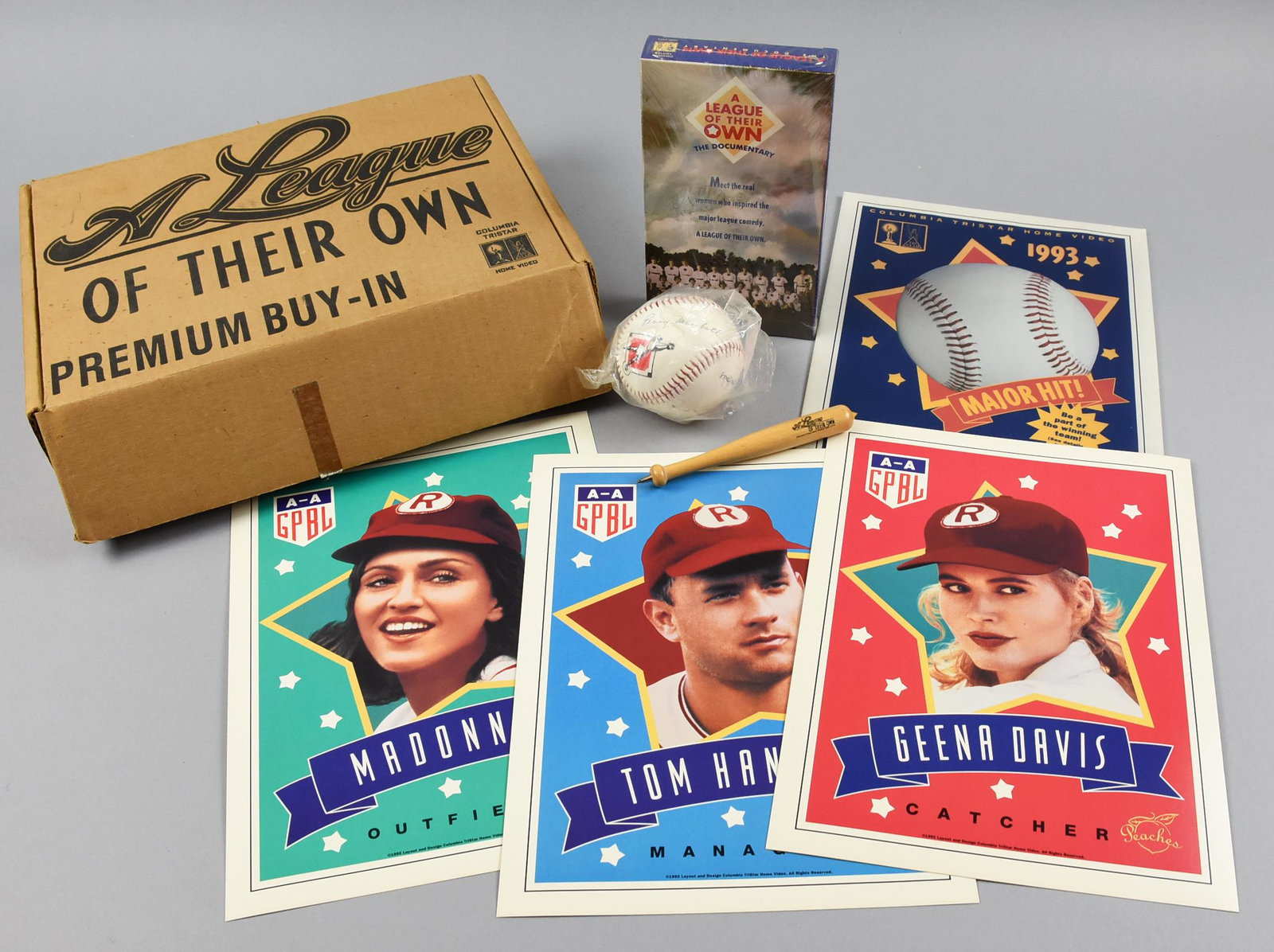MADONNA - A LEAGUE OF THEIR OWN USA PROMO BOX SET ball (1 of 9)
