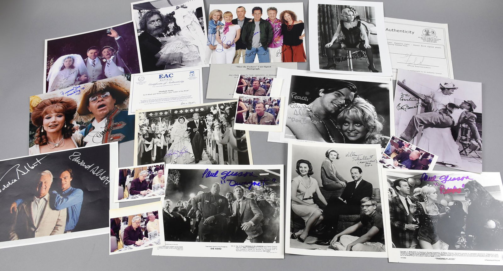 Comedy Movie Signed Photos, Lewis, Garrett, More, COAs (1 of 5)