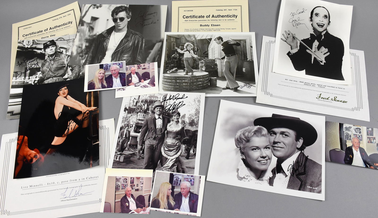 Sign Musical Movie Photo, COA Doris Day Caberet Grease (1 of 1)