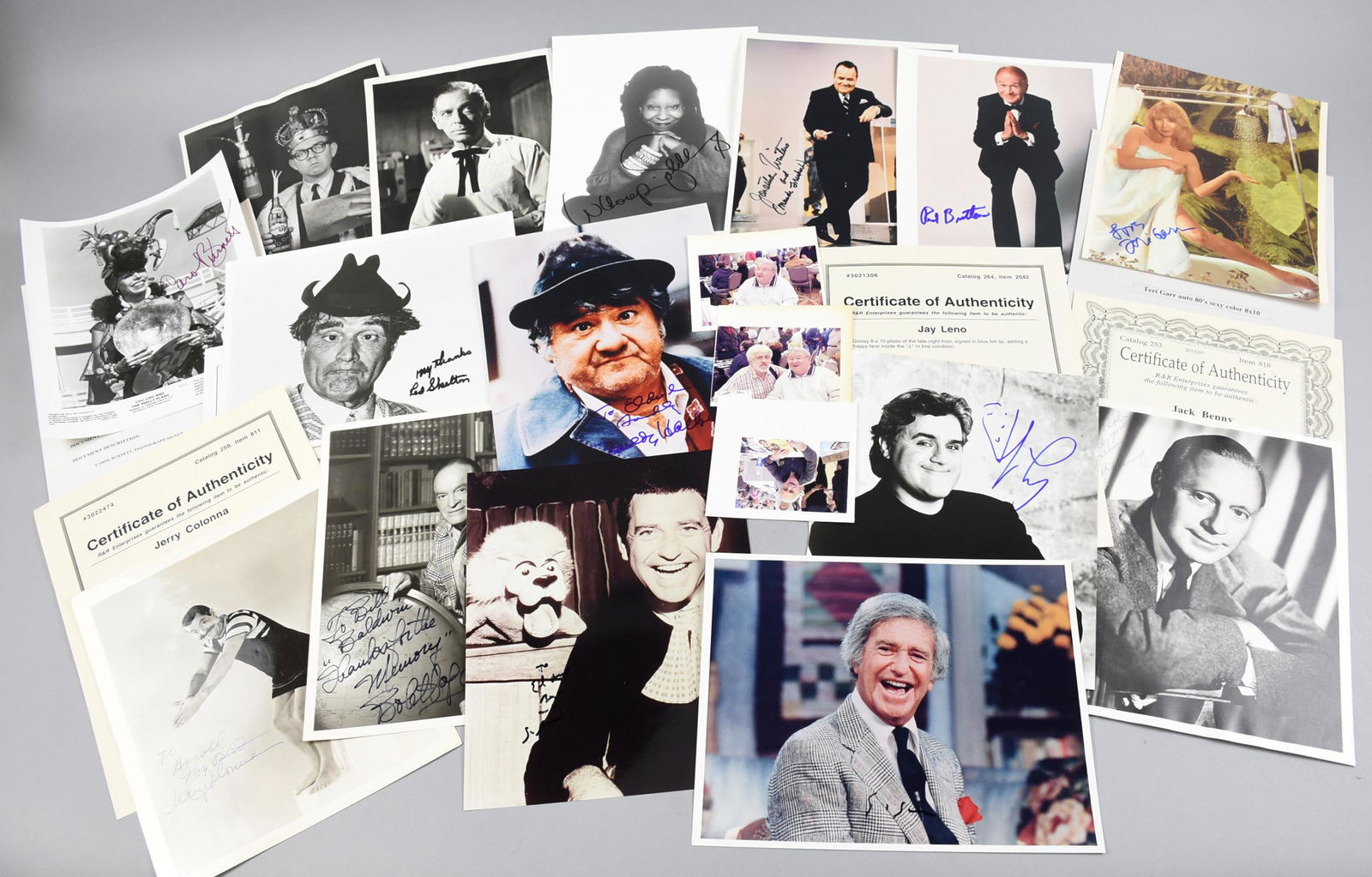 Lot Comics, Signed Hope, Leno, Button,  Benny Burnett (1 of 12)