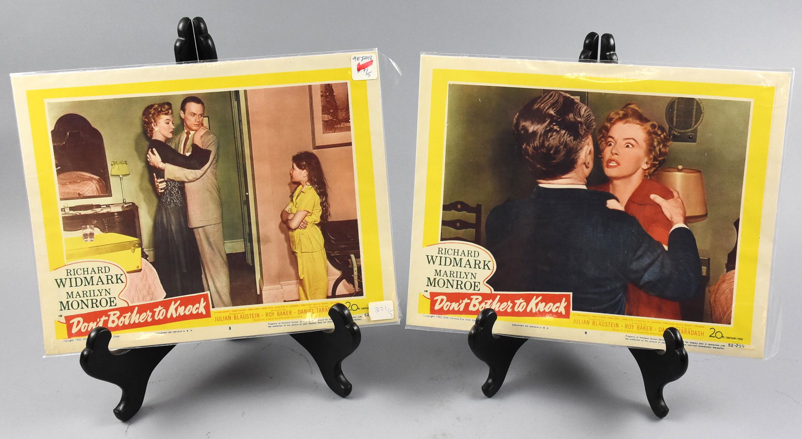 1952  Marilyn Monroe Don't Bother to Knock (1 of 6)