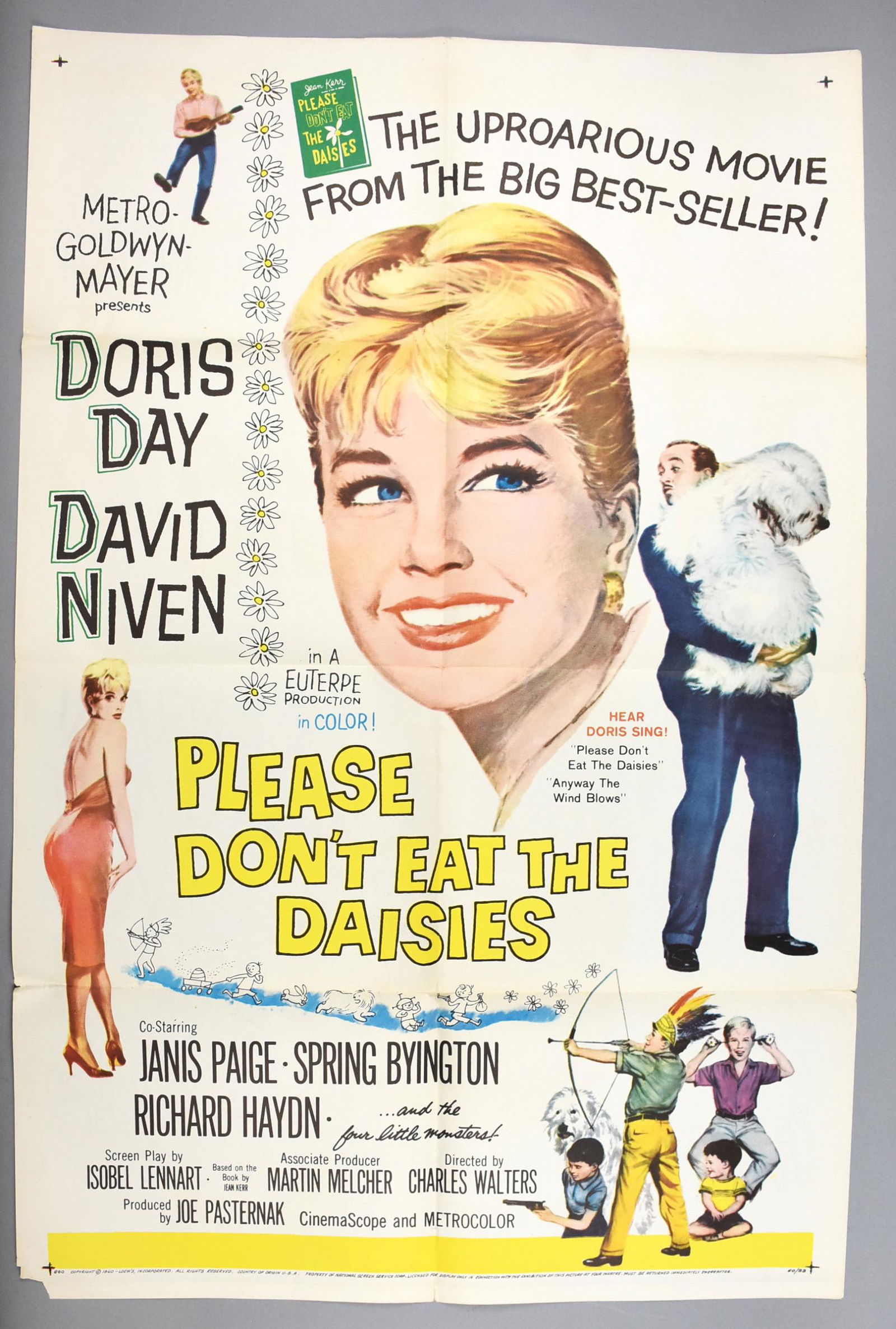 Doris Day Please Don't Eat the Daisies Poster (1 of 5)