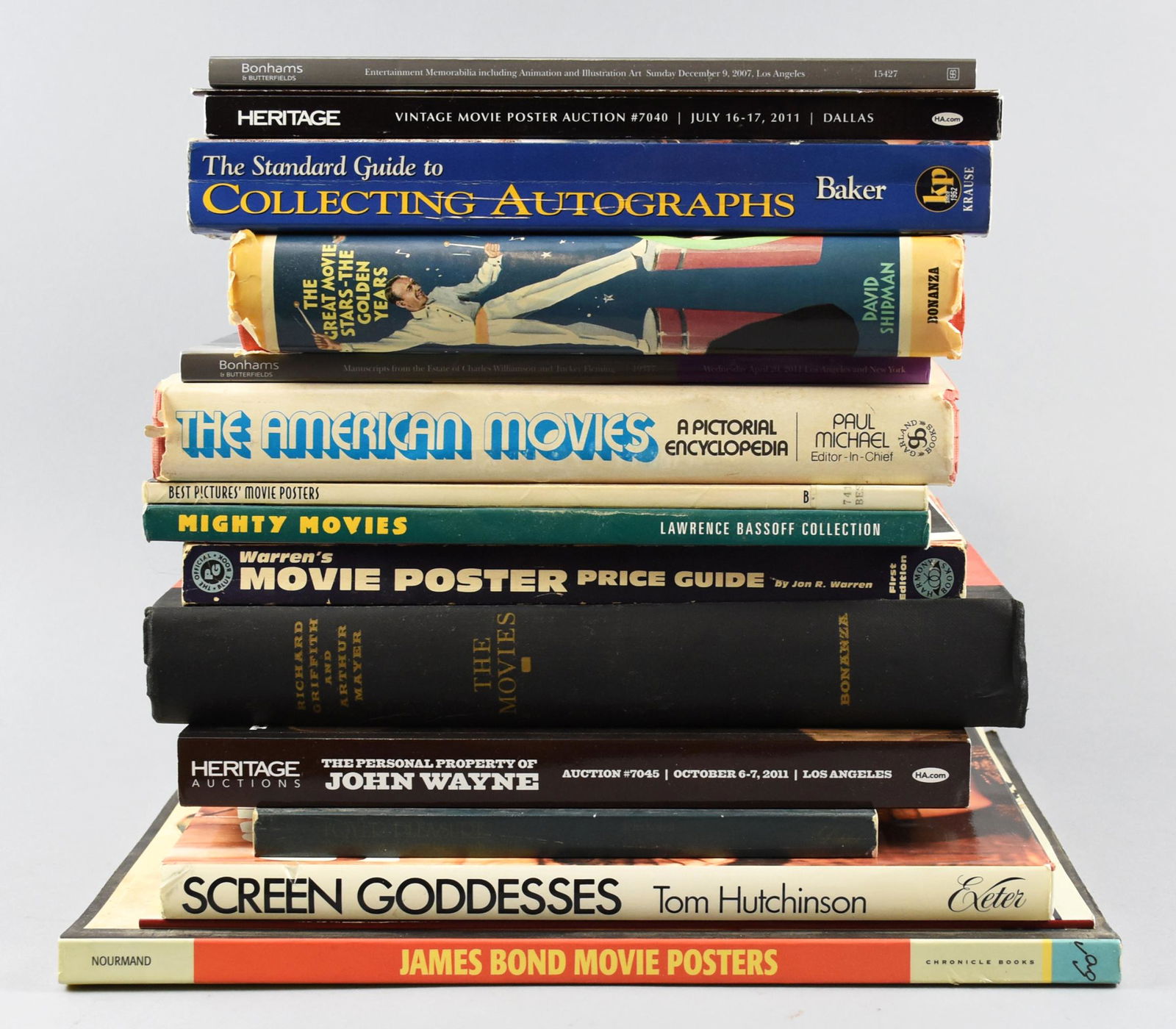 Autograph  Moive Posters Reference Books (1 of 9)