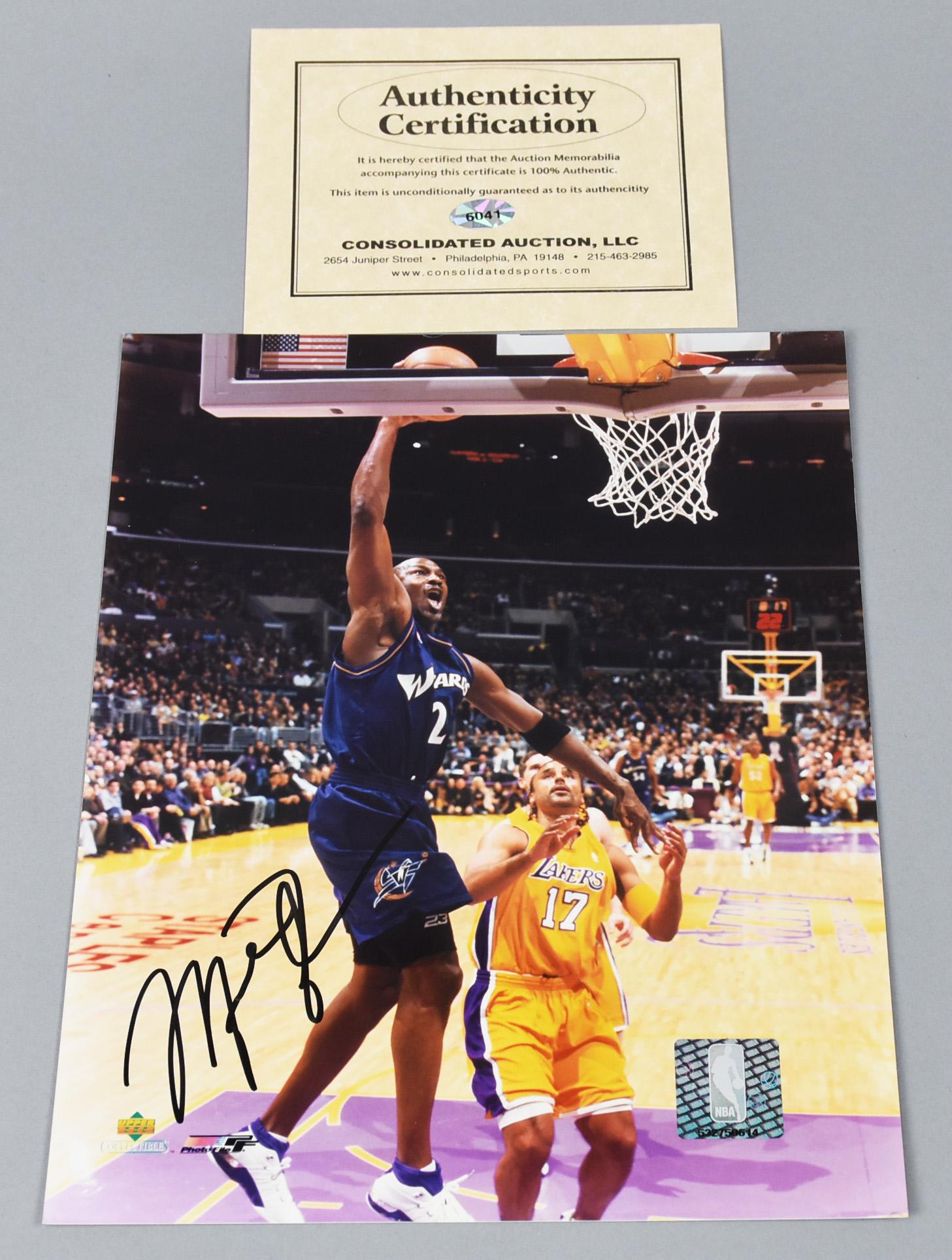 Michael Jordan, Washington Wizards Signed Photo,COA (1 of 3)