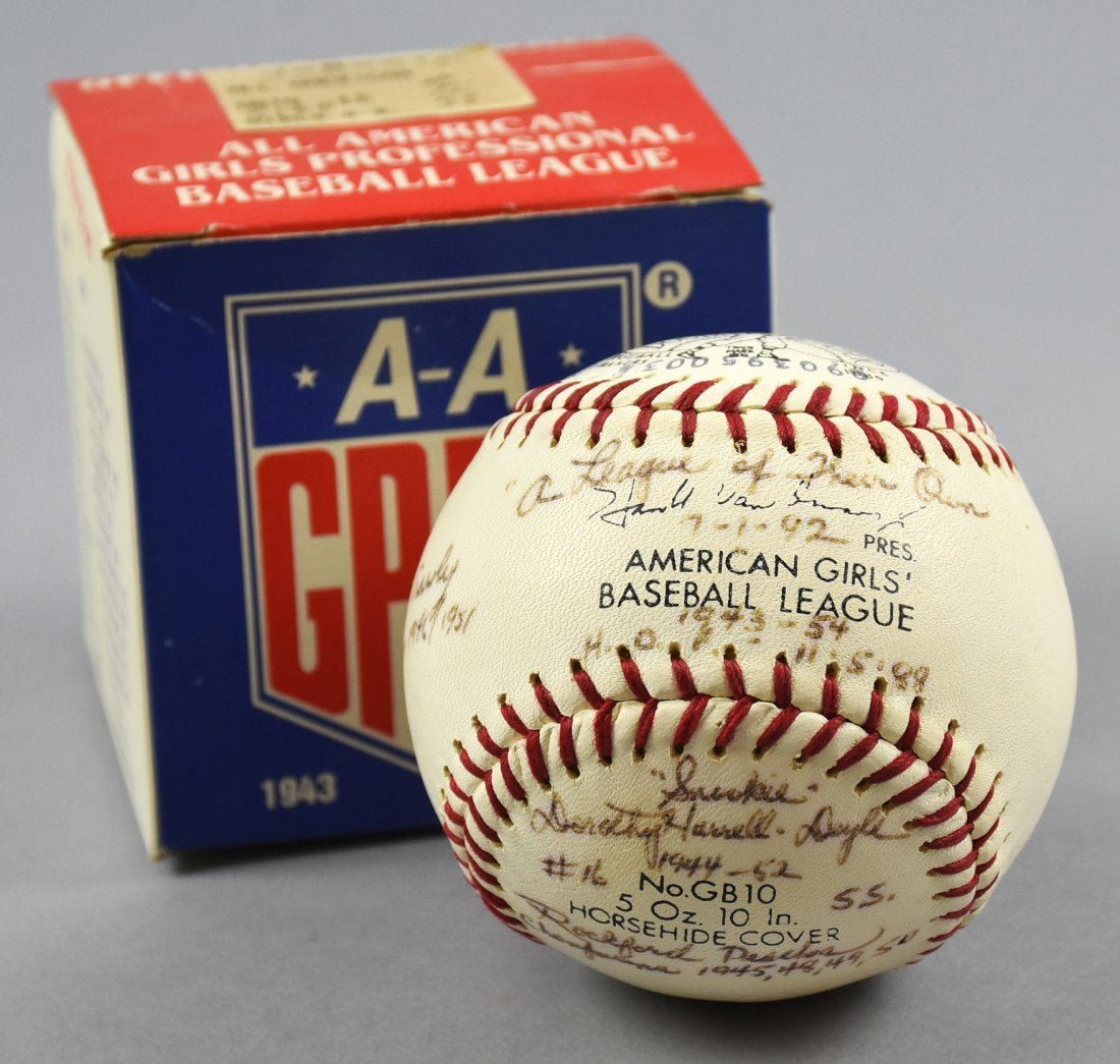 All American Girls Baseball, Autographed Ball, 1992 (1 of 7)