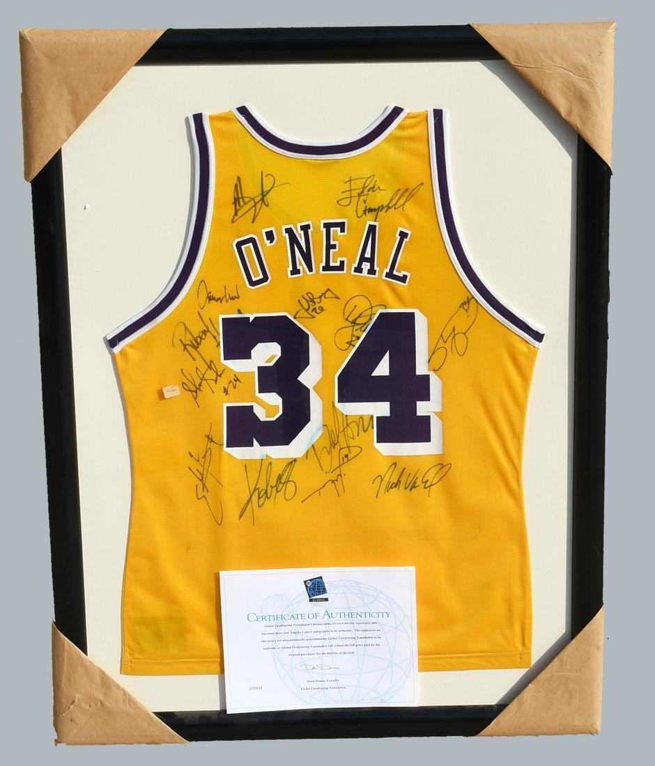 shaq kobe jersey