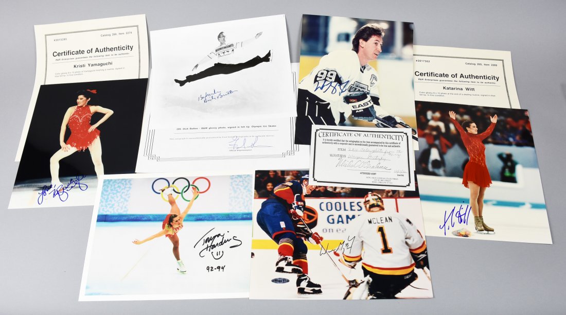 Sports on Ice, Athlete Signed Photo Olympic (1 of 6)