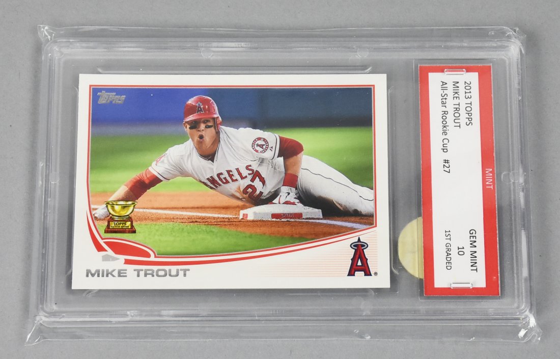 2013 Topps Mike Trout Gem 10 Rookie (1 of 2)