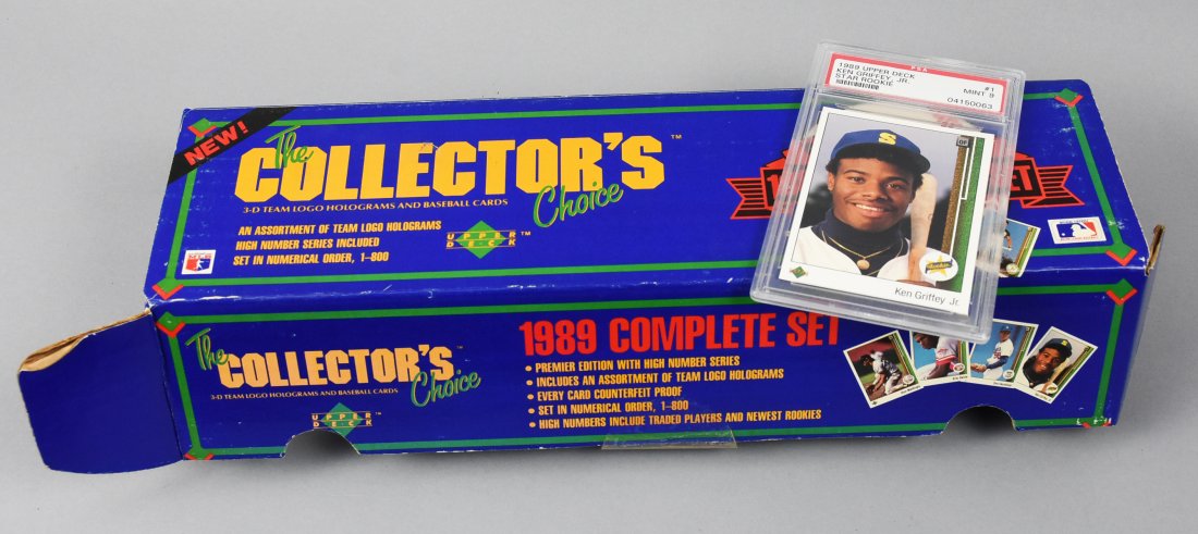 1989 Upper Deck Collector Ken Griffey Johnson (1 of 6)