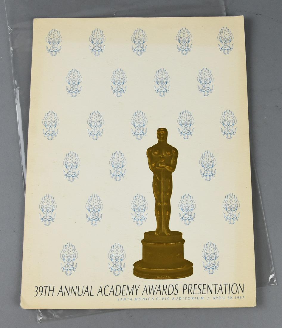 39th Annual Academy Awards Official Program (1 of 7)