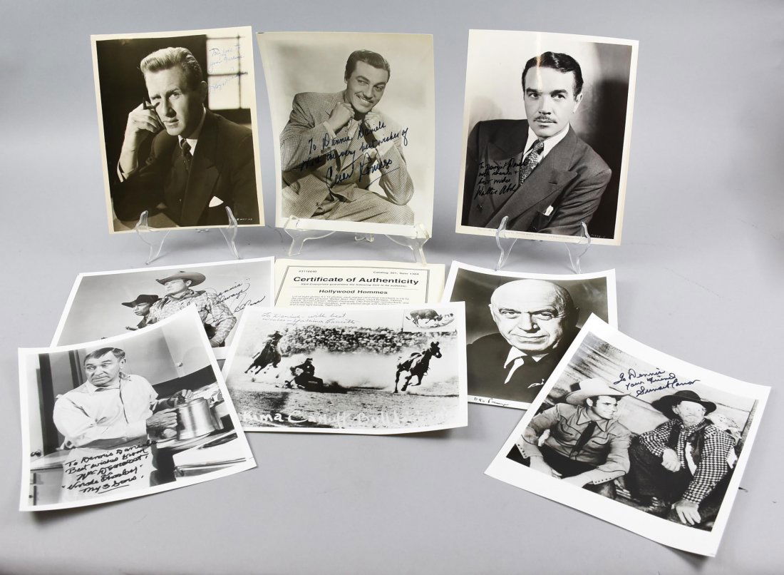 Misc. Actor Signed Photo Lot, Romero, Demarest (1 of 4)
