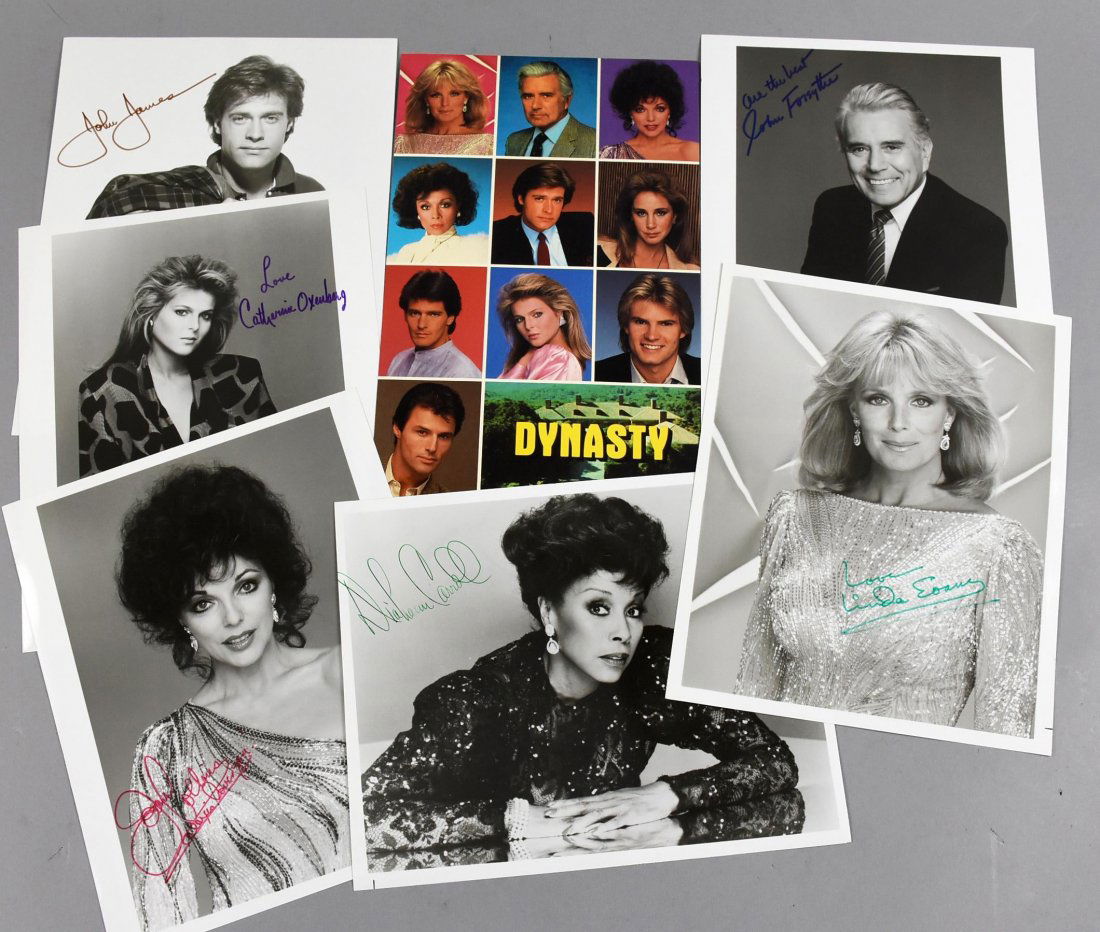 Dynasty Signed Photos Joan Collins, Diahann Carroll (1 of 5)