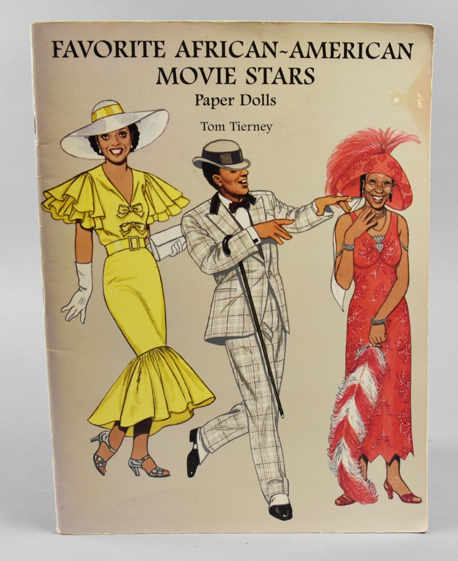 Favorite African-American Movie Starts Paper Dolls Tin (1 of 11)
