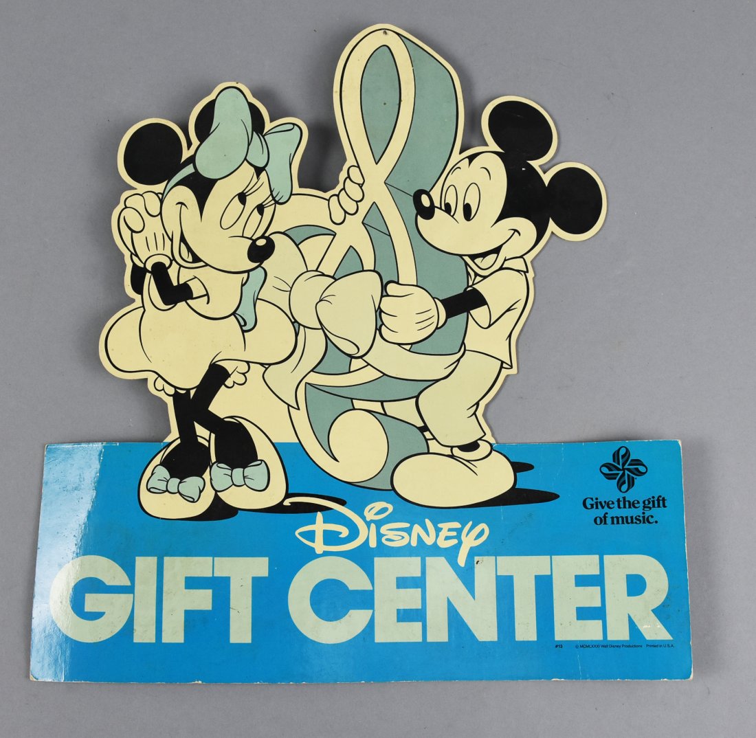 Vintage Disney Gift Center 1981 Advertising (1 of 2)