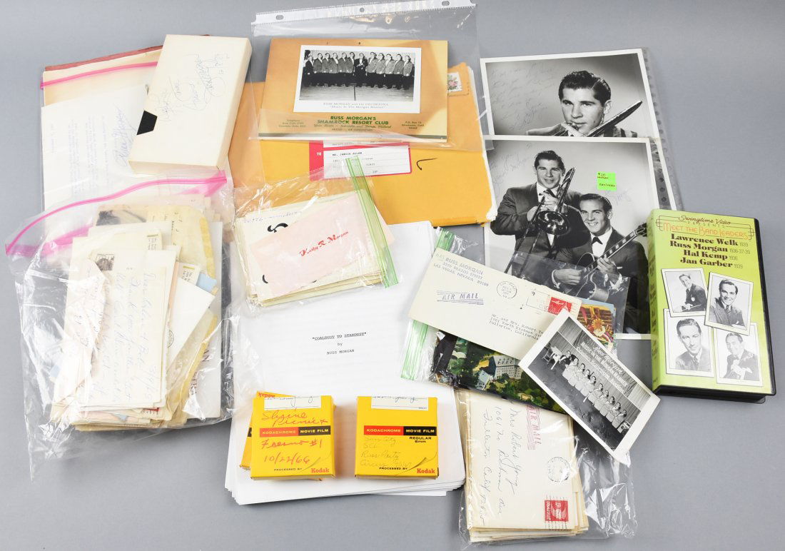 Big Band Photos Letters Reels Russ Jack Morgan (1 of 5)
