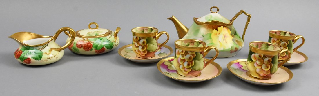 Italian Richard Ginori Tea Set, Demitasse (1 of 7)