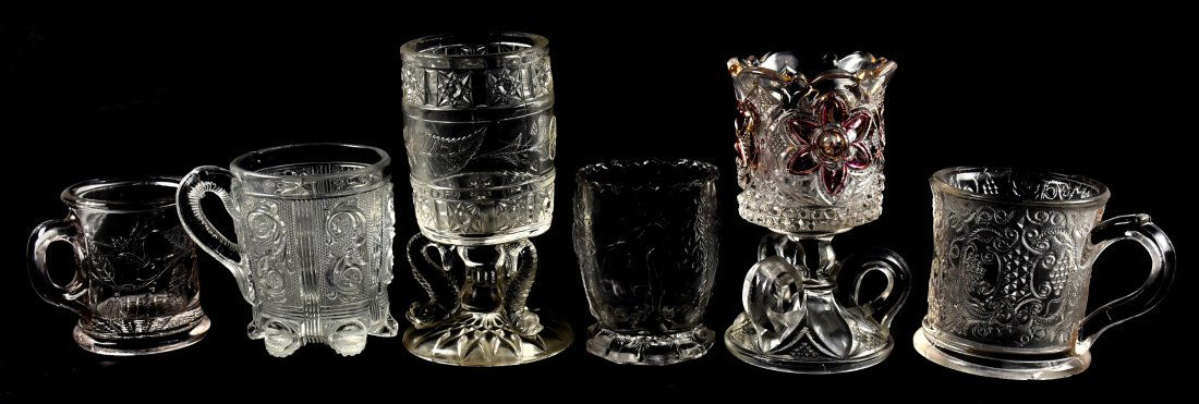 EAPG Toothpick, Child Mug Lot, Bryce, US (1 of 5)