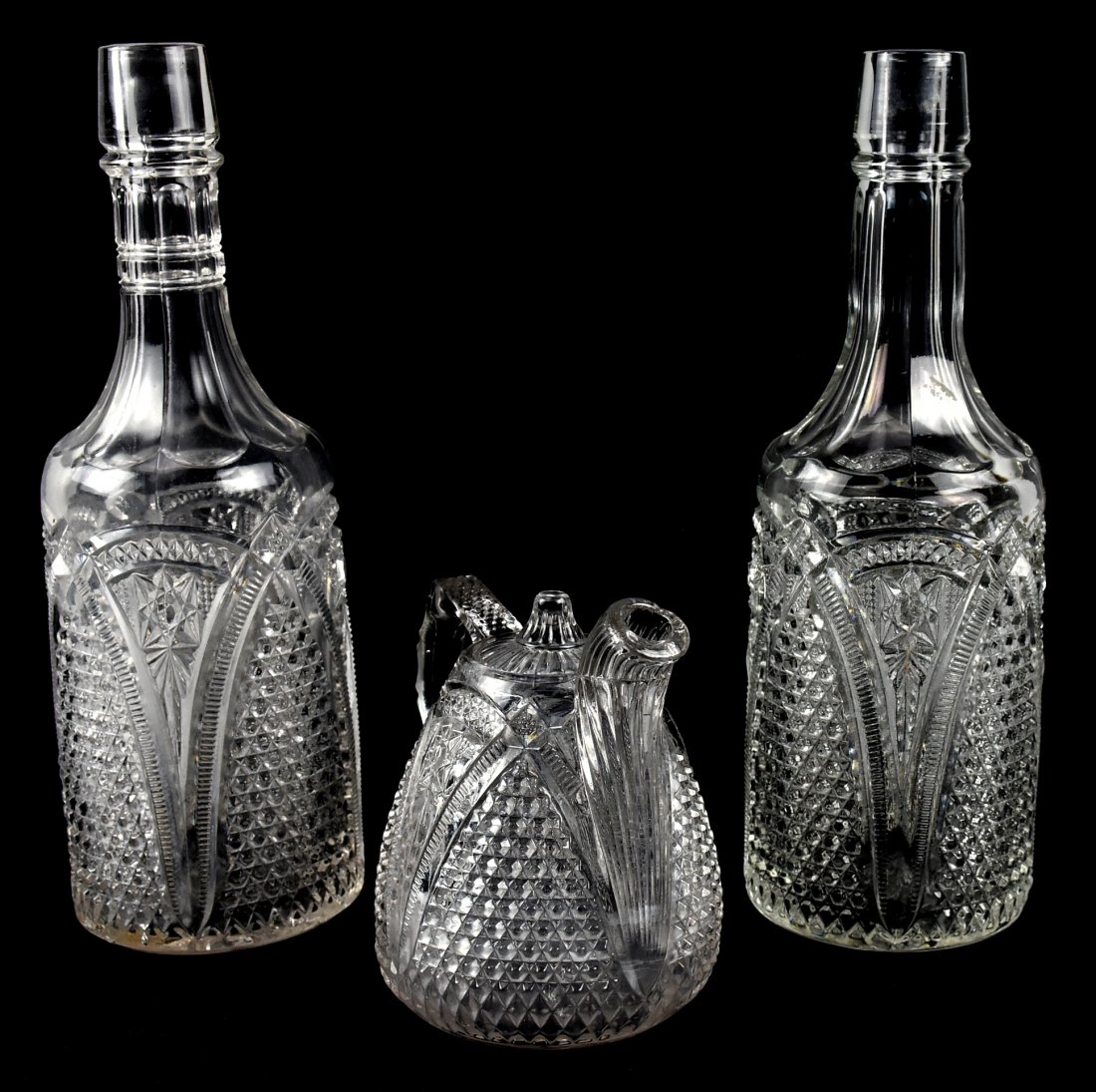 (3) EAPG US Glass, Massachusetts, Drinking Vessels (1 of 6)