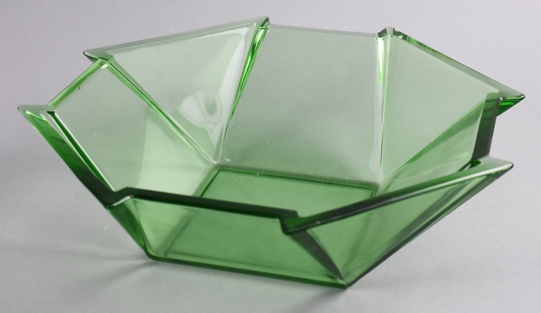 c1930 George Sakier Fostoria Art Deco Bowl (1 of 8)