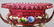 c1890 Crown Guild Bride Basket, Dot Optic Cranberry - 2