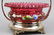 c1890 Crown Guild Bride Basket, Dot Optic Cranberry - 6