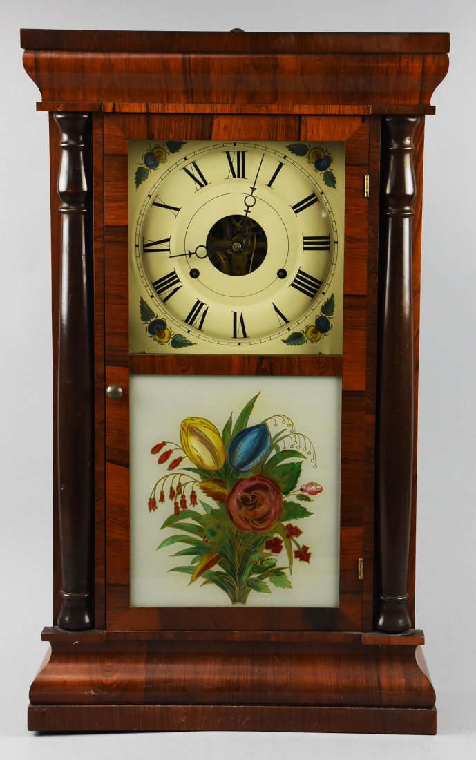19th C Seth Thomas Pillar Wall Clock (1 of 17)