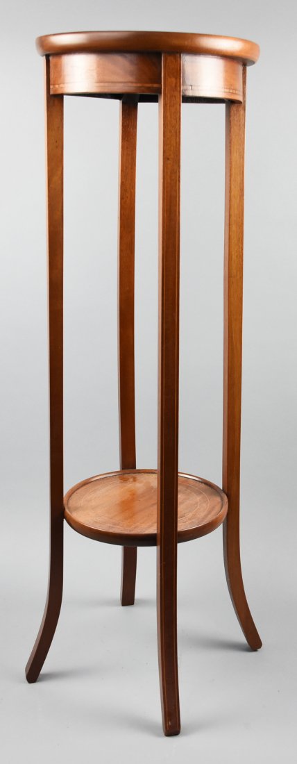 Victorian Parquetry Plant Stand (1 of 11)