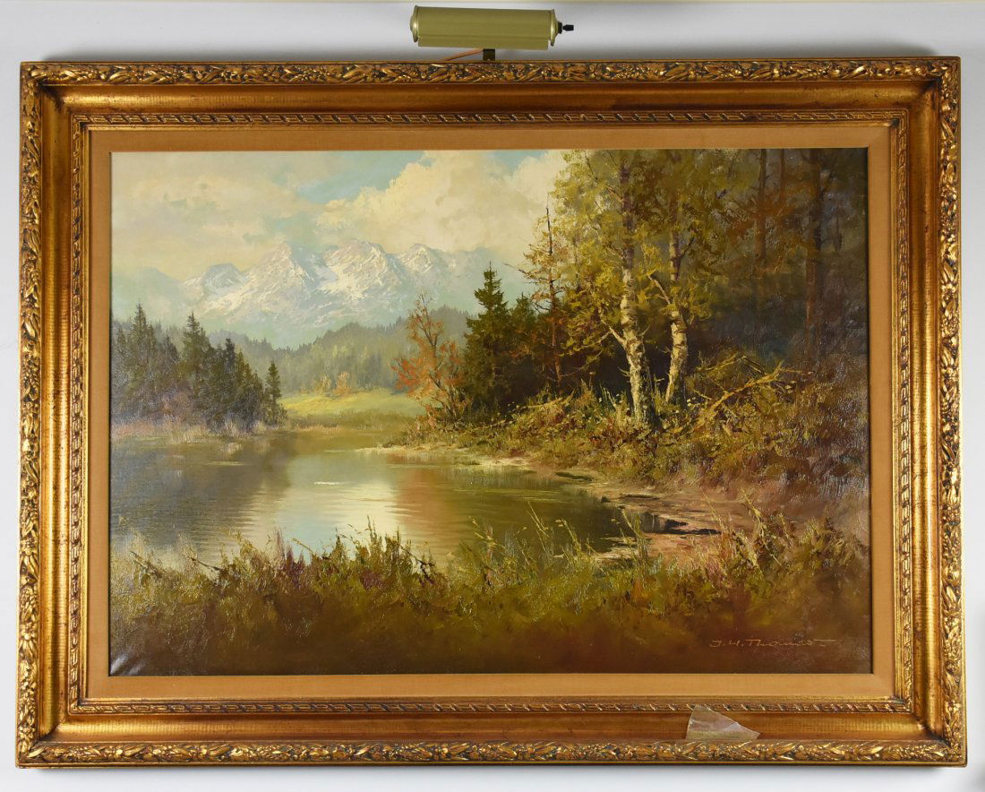 J.H. Thomas (1922) Dresden Germany Artist (1 of 8)