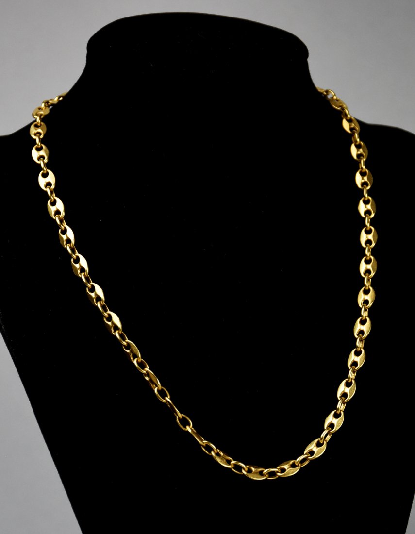 18K Gold Chain Necklace (1 of 3)