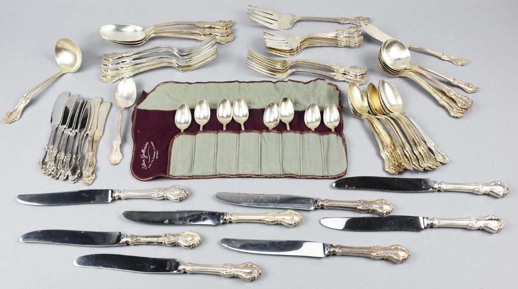 1948 Concord Sterling Silver Georgian Shell Flatware 64 (1 of 10)