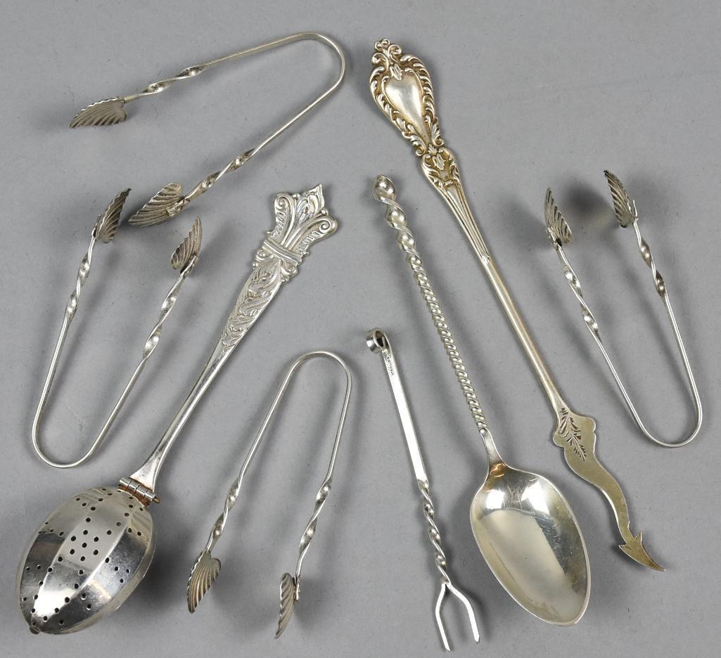 (8) Vintage/Antique Sterling Flatware, Towle, Whiting (1 of 4)