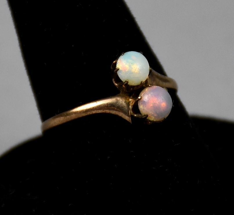 Vintage 14K & Opal Ring With Appraisal (1 of 6)