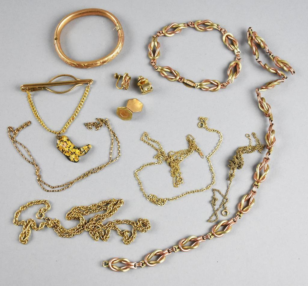 Misc Gold Filled Jewelry Lot (1 of 5)