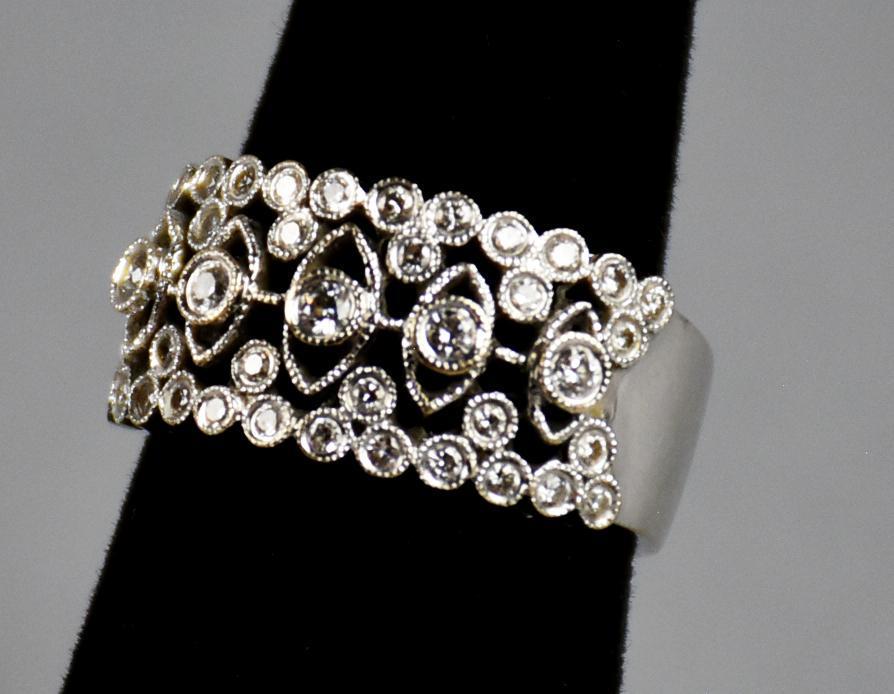 Vintage European 18K Gold & Diamond Ring (1 of 5)