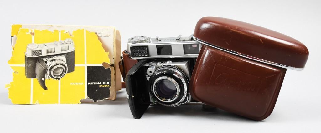 1954 Kodak Retina IIIc 35mm Camera (1 of 10)