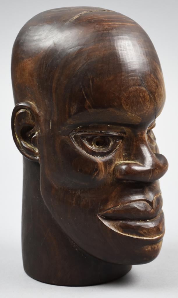 Signed David S. Miller Jamaica Wood Carving (1 of 7)