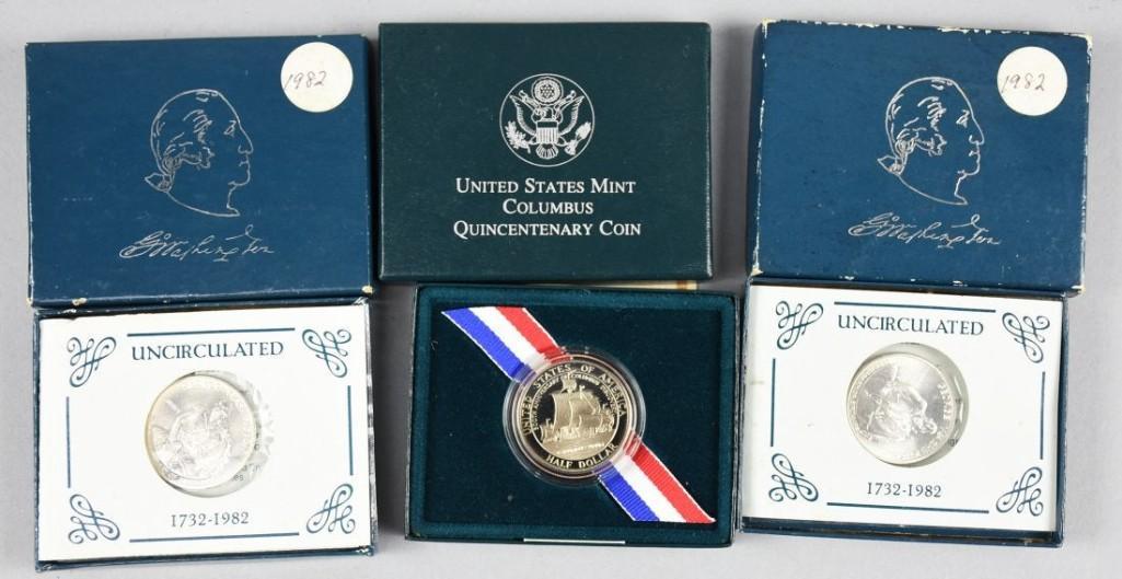 Uncirculated & Proof Coins, Washington/Columbus (1 of 5)