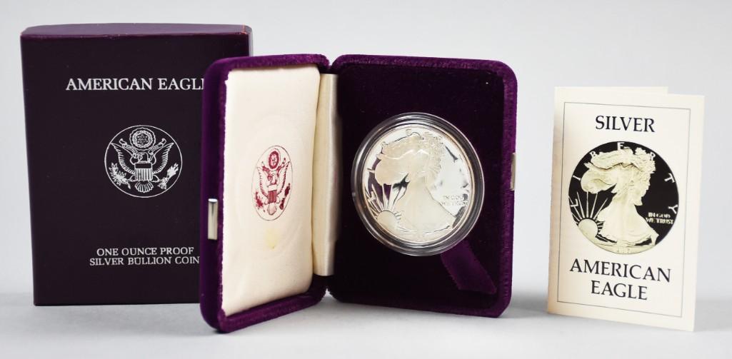 One Oz Silver 1986 American Eagle Proof (1 of 4)