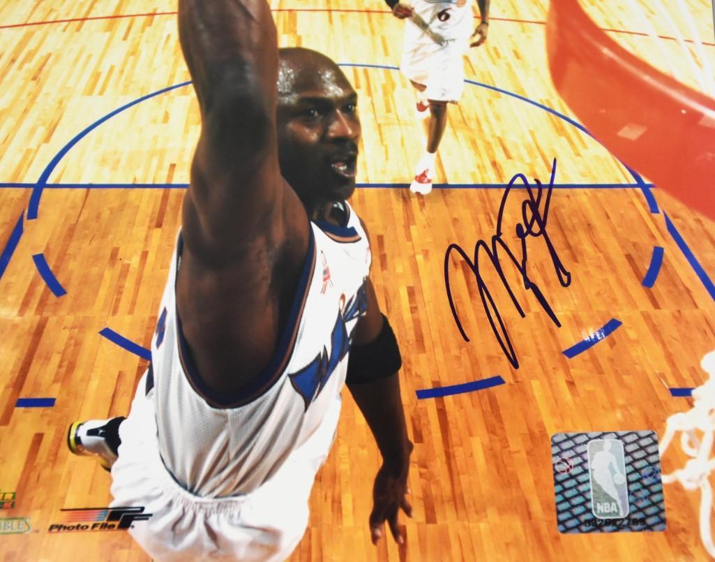 Washington Wizards, Michael Jordan Signed Photo, COA (1 of 2)