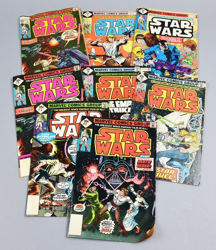 (8) 1970s Star Wars Comic Books (1 of 6)