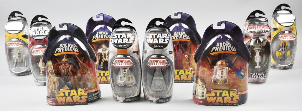 (10) Star Wars Die Cast Ships, Action Figures (1 of 5)