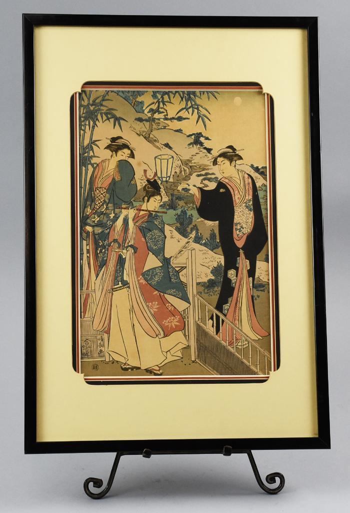 Woodblock Torii Kiyonaga 1752-1815 (1 of 5)