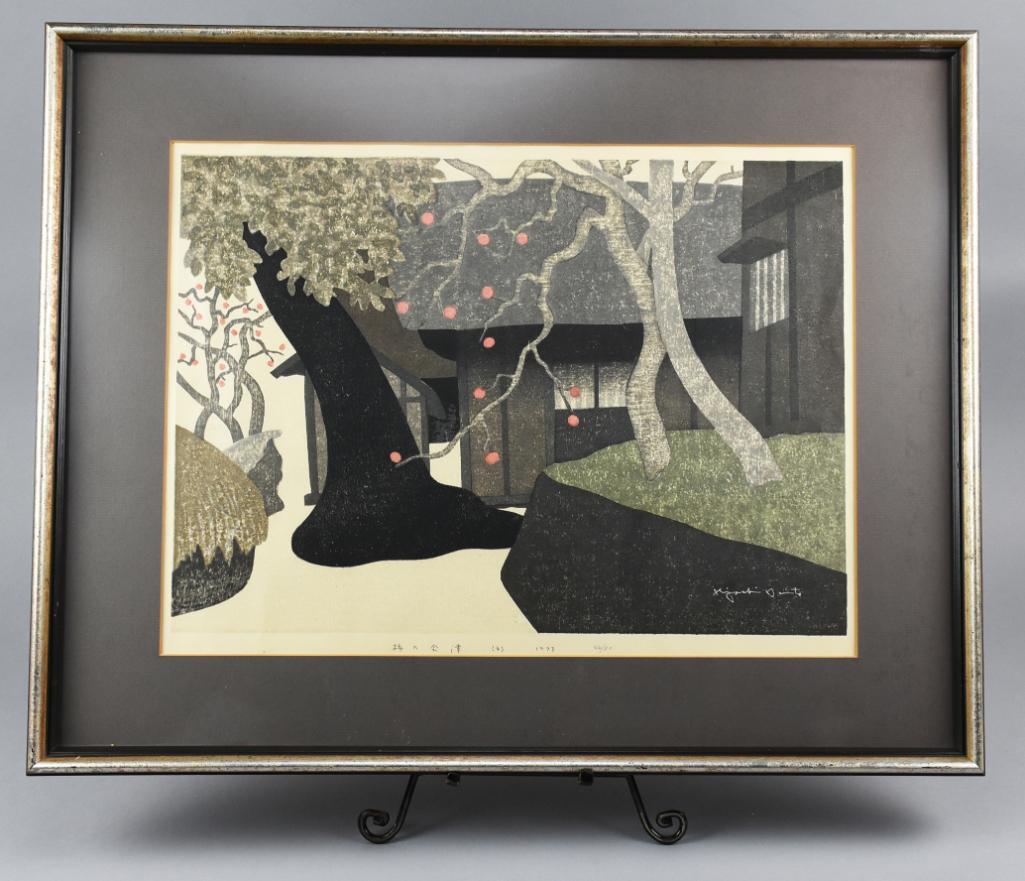 Kiyoshi Saito (Japanese 1907-1997) Woodblock (1 of 5)