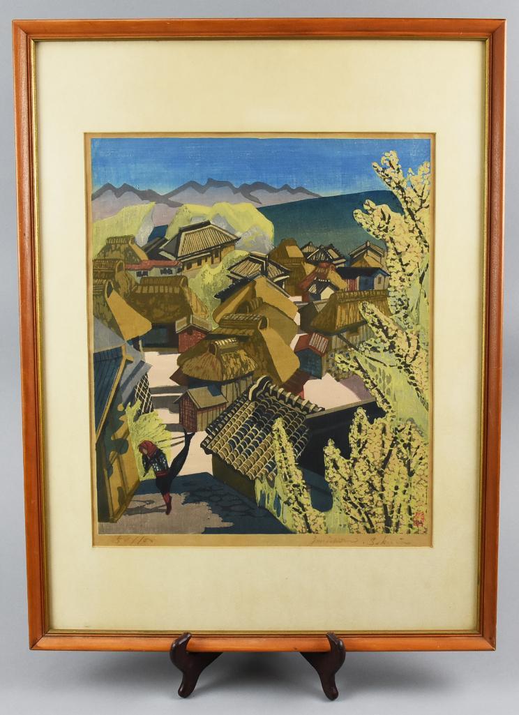 Japanese Woodblock Sekino Jun'ichiro (1 of 5)