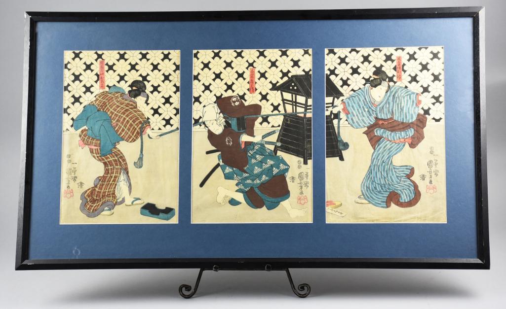 Utagawa Kuniyoshi (1798-1861) Woodblock Print (1 of 7)