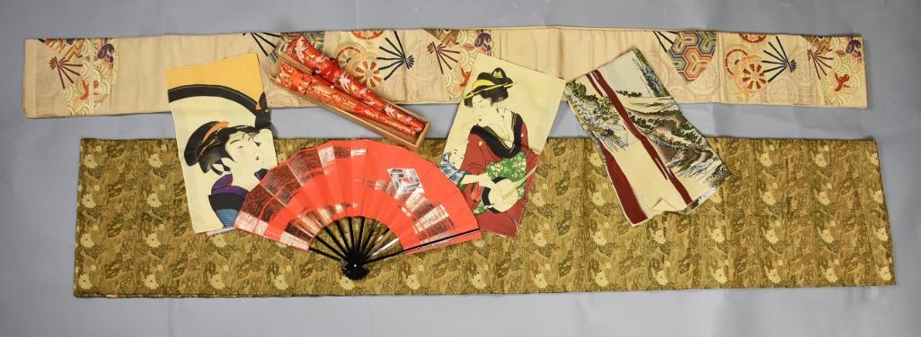 Vintage/Antique Misc Japanese Items, Obis (1 of 10)