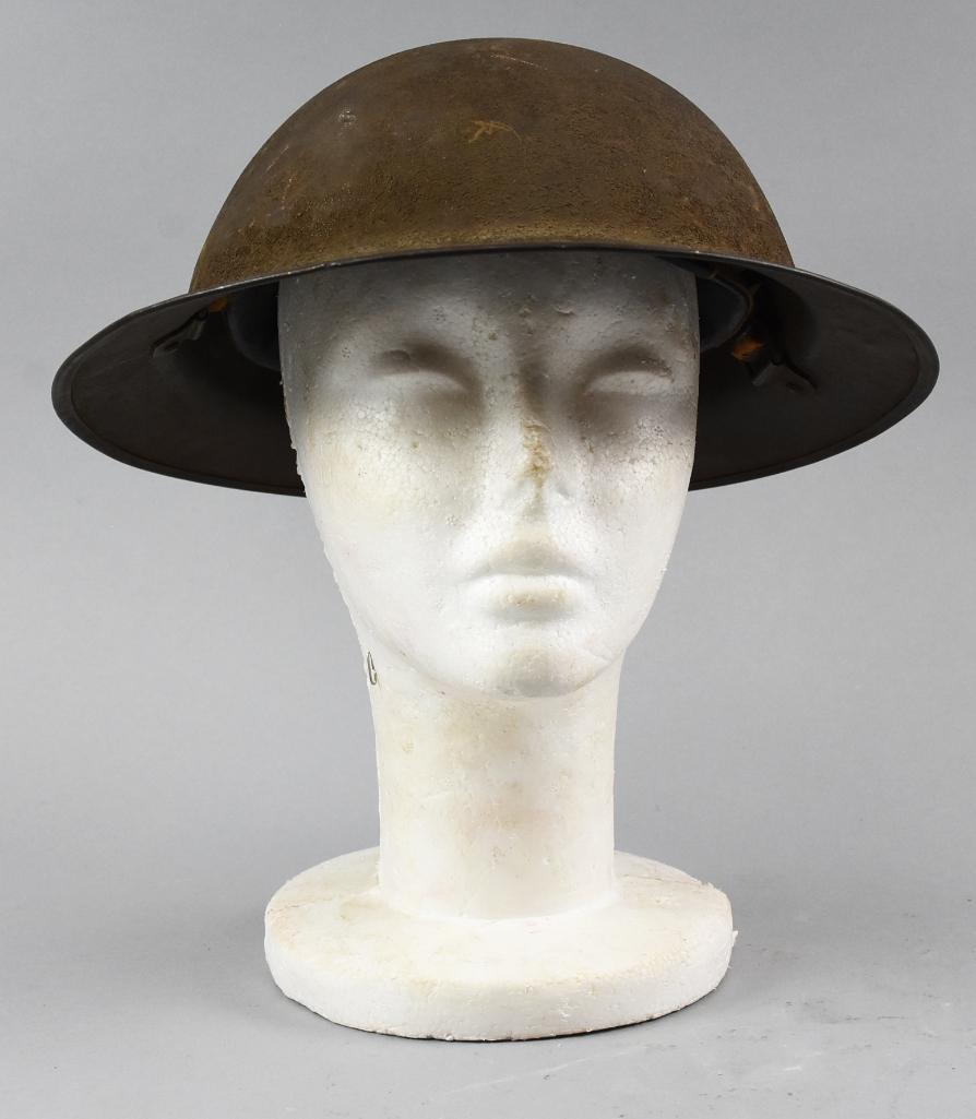 WWI Doughboy Helmet w/ Liner (1 of 7)