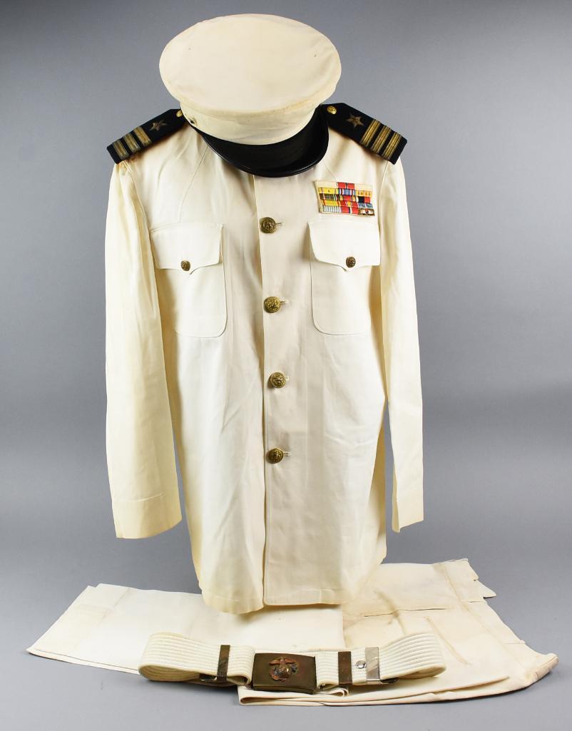 Highly Decorated US Navy Dress Whites (1 of 14)