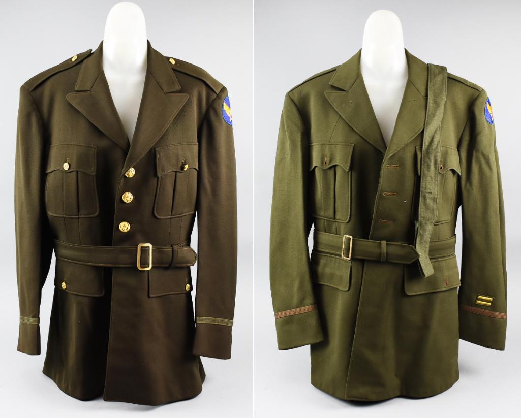 Pair WWII Army Air Force AAF Jackets ID (1 of 15)