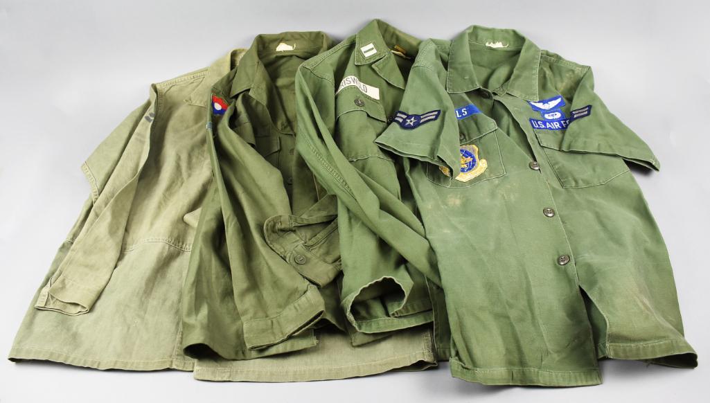 Army, Navy, Air Force Marines Soldier Shirts w/ Names (1 of 18)